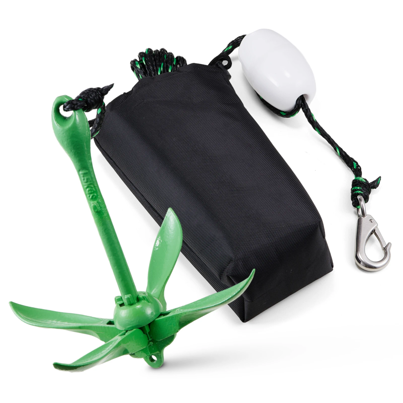 Fishing Kayak Anchor - Kayak Anchor Kit 3.5 lb Paddle