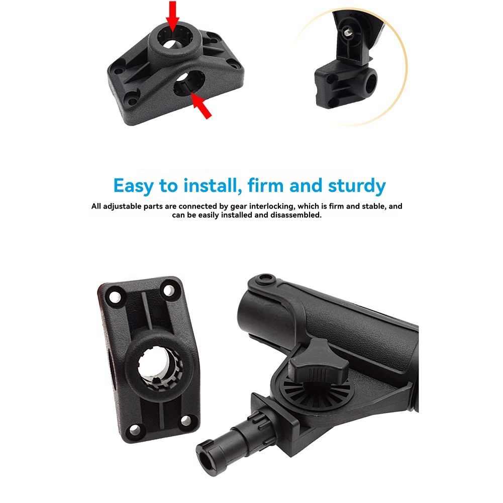 Fishing Kayak Seat - B48B-Fishing Seat Holder Mounting Base 360