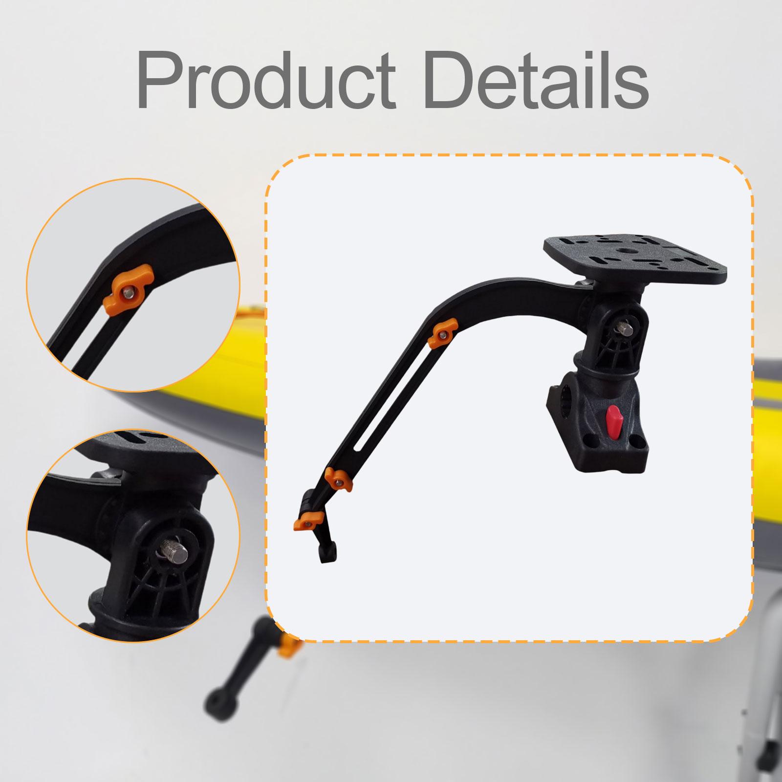 Fish Finder Portable Mount Stu - Fishing Kayak Fish Finder Mount reseña y precio