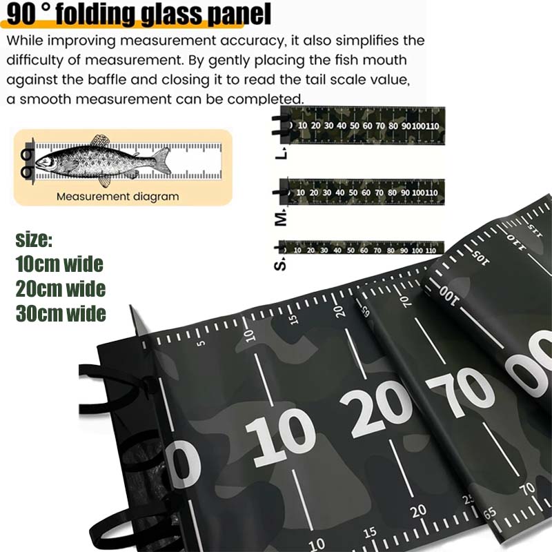 1pcs Fishing Ruler PVC Waterpr - Fishing Kayak Crate reseña y precio
