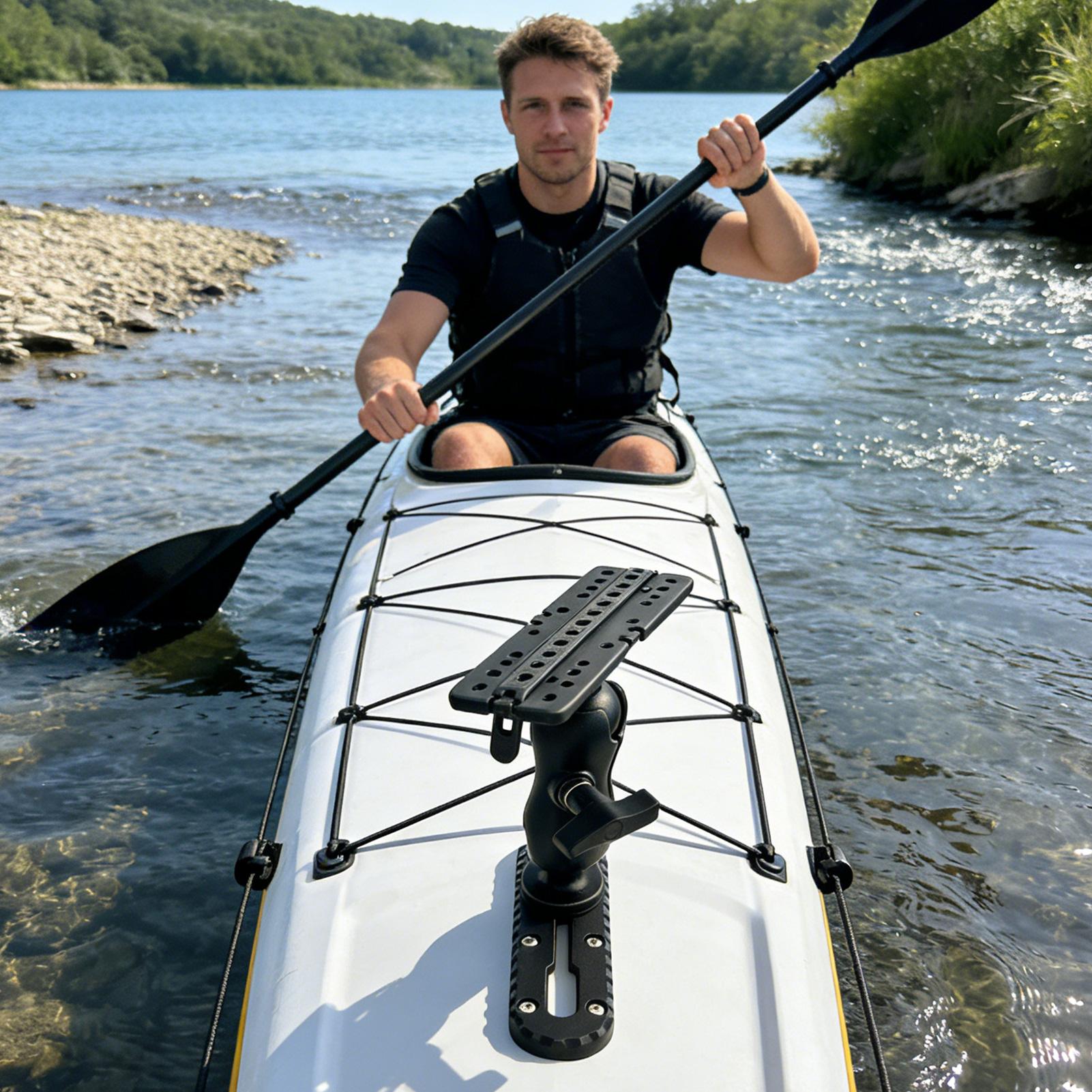 Kayak Track Mount With Screws  - Fishing Kayak Fish Finder Mount reseña y precio