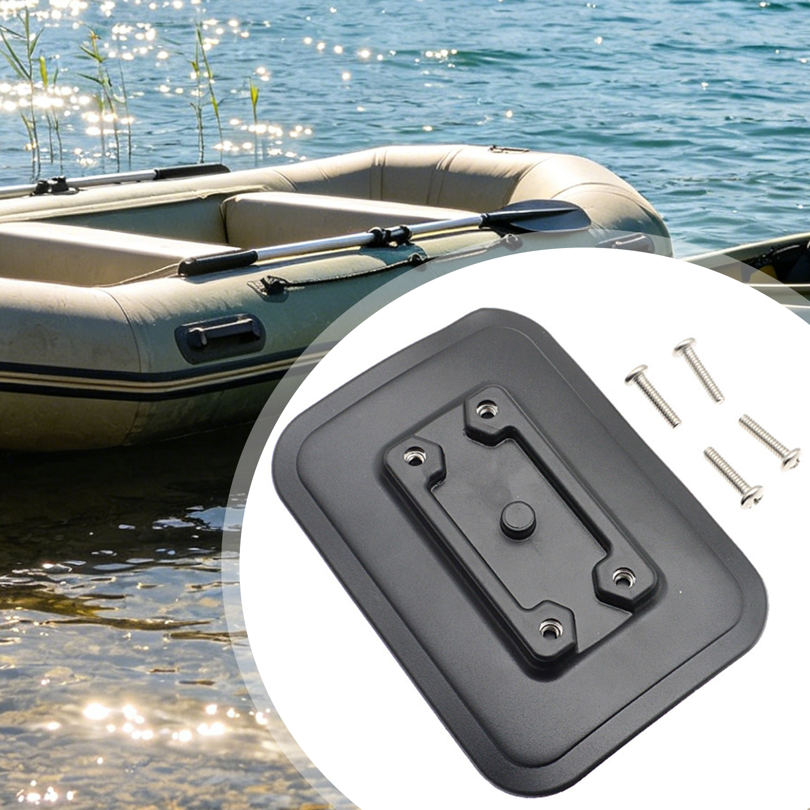1 Set Inflatable Boat Fishing  - Fishing Kayak Rod Holder reseña y precio