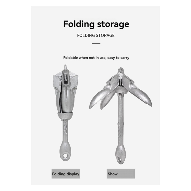AB56-0.7KG Steel Folding Water - Fishing Kayak Anchor reseña y precio
