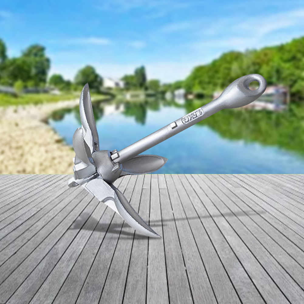 0.7/1.5KG Grapnel Anchor with  - Fishing Kayak Anchor reseña y precio
