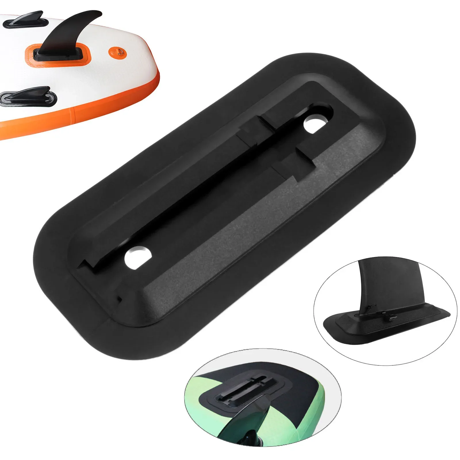 1 Pc PVC Slide-in Central Fin  - Fishing Kayak Paddle reseña y precio
