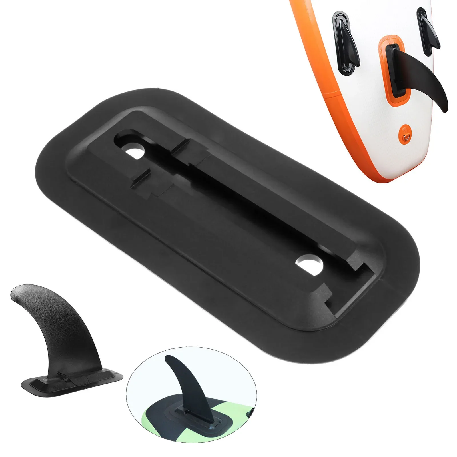 1 Pc PVC Slide-in Central Fin  - Fishing Kayak Paddle reseña y precio