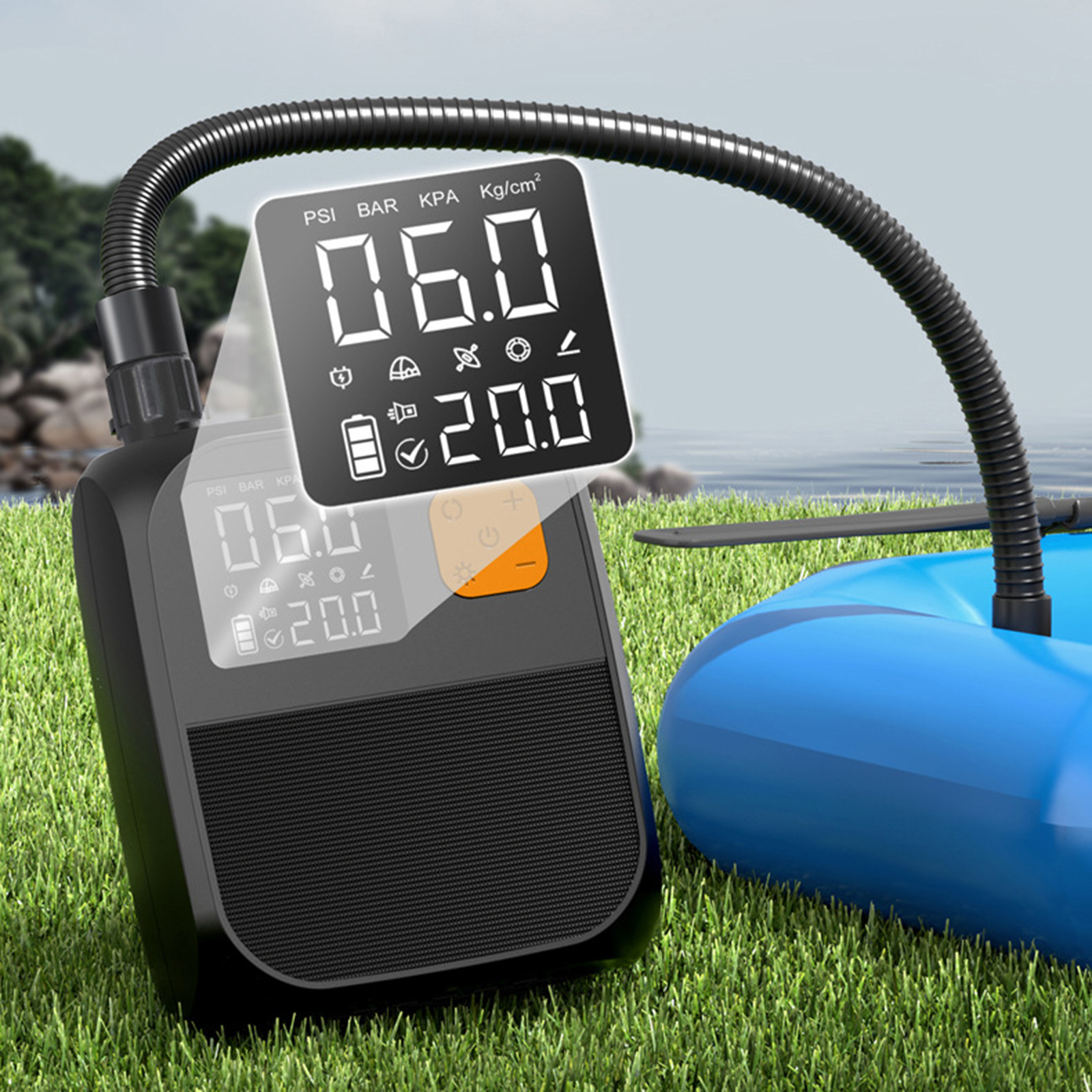 Electric Paddle Board Pump Rec - Fishing Kayak Paddle reseña y precio