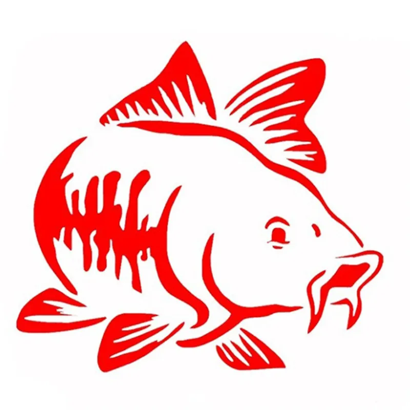 Car Sticker Cartoon Carp Fishi - Fishing Kayak Sit On Top reseña y precio