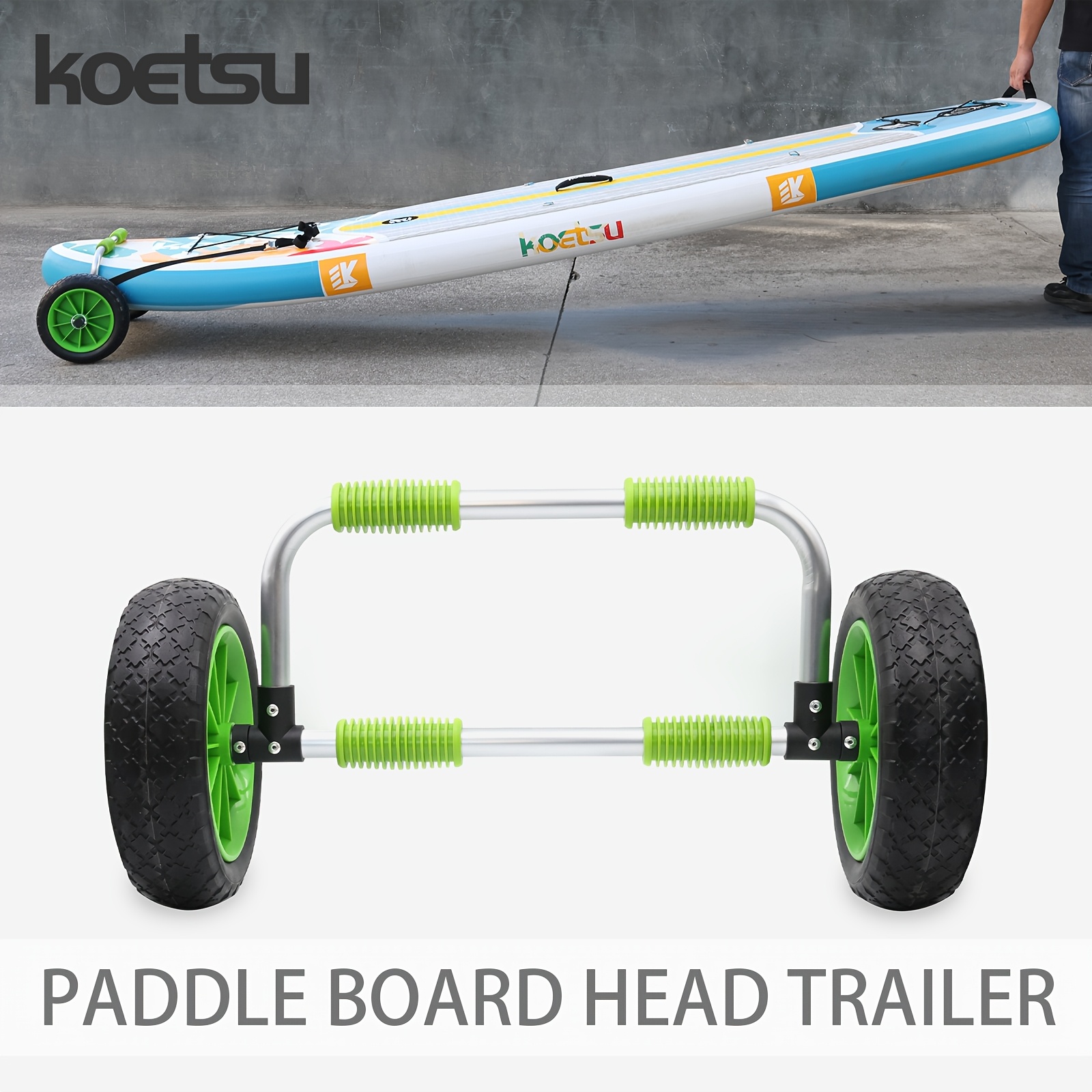 KOETSU Paddle Board Transport  - Fishing Kayak Cart reseña y precio