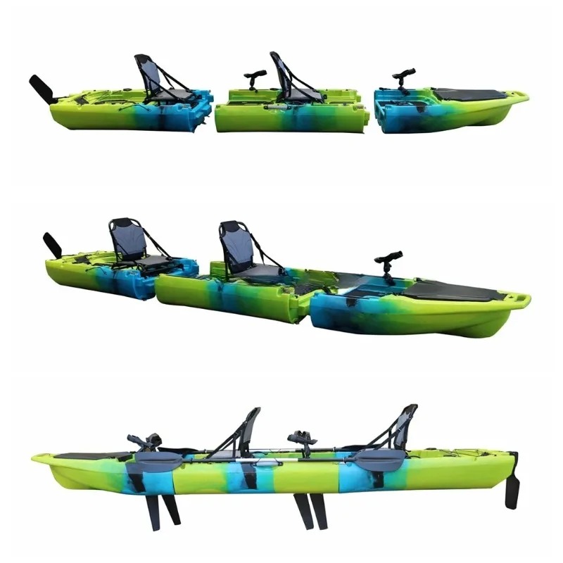 2-Seater Sit-on-Top Modular Pe - Fishing Kayak Sit In reseña y precio