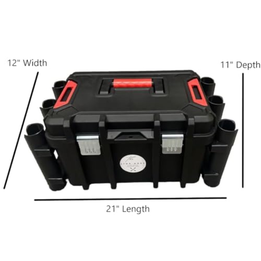 Kayak Fishing Crate - 6 Integr - Fishing Kayak Rod Holder reseña y precio
