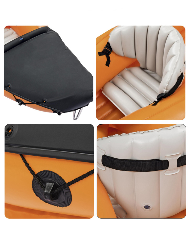 Inflatable Boats PVC Fishing B - Fishing Kayak Inflatable reseña y precio