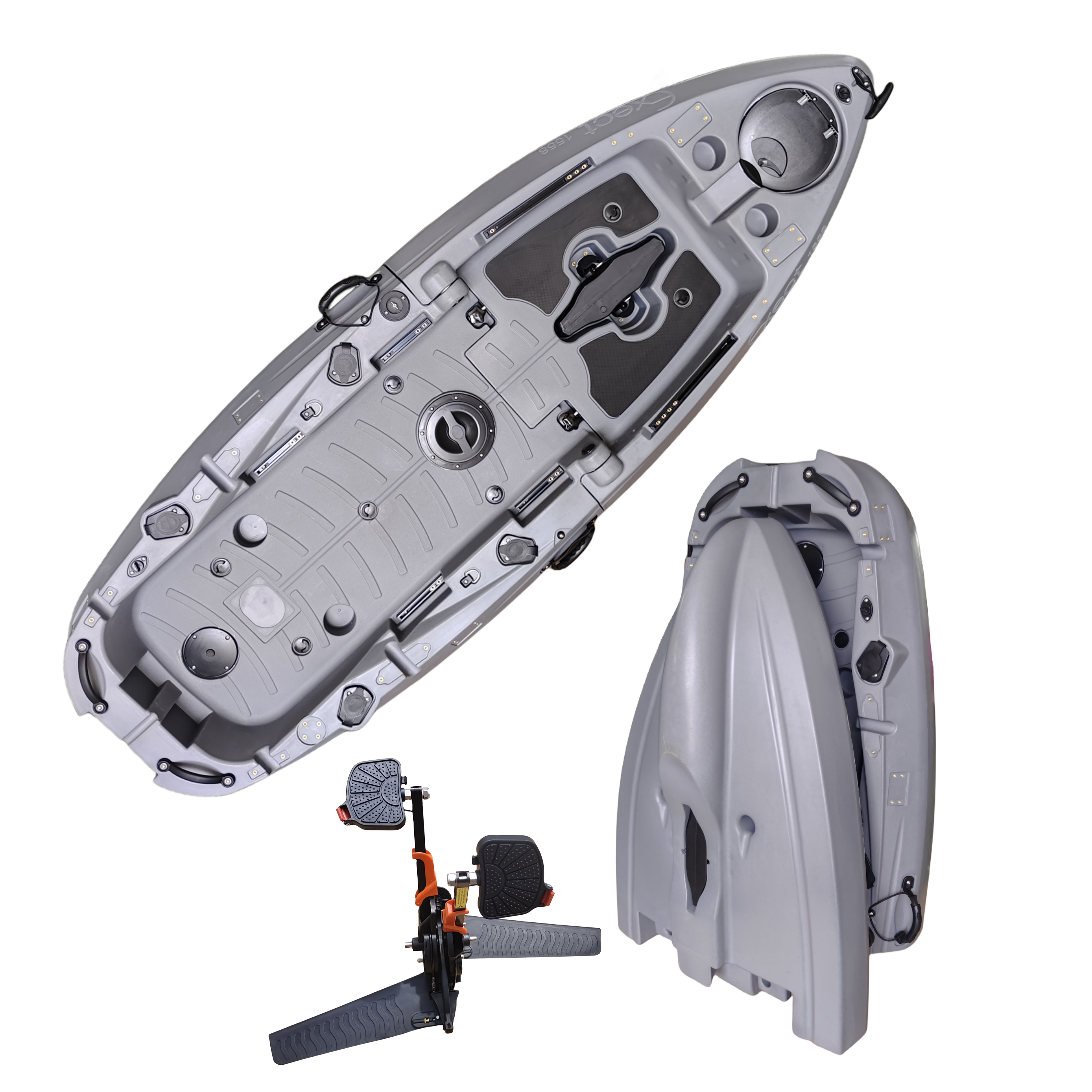 Plastic Kayak Pedal Kayak Fish - Fishing Kayak Seat reseña y precio
