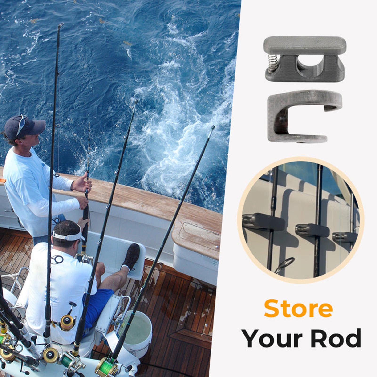 Wall Mount Fishing Rod Holders - Fishing Kayak Rod Holder reseña y precio