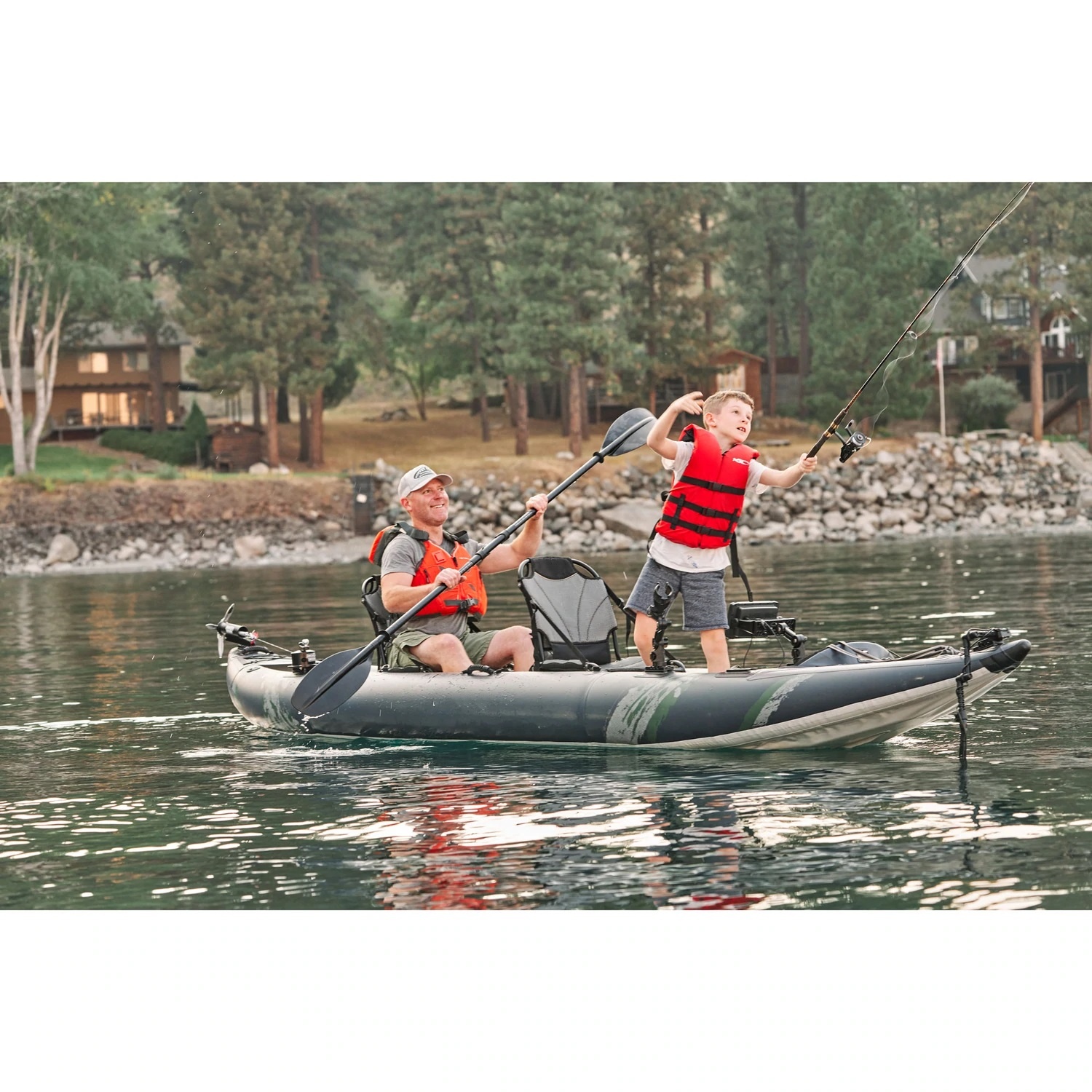 Airo Inflatable Fishing Kayak  - Fishing Kayak Inflatable reseña y precio