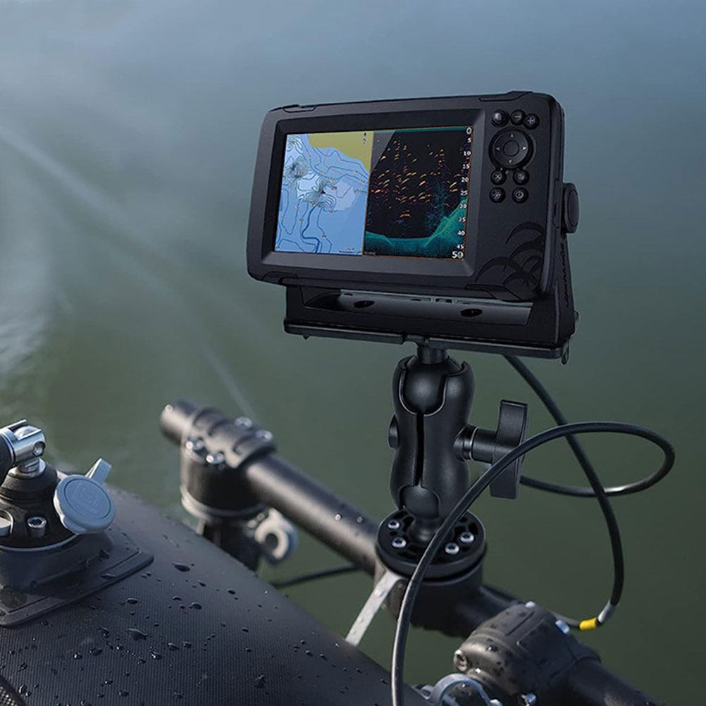 1Set 360 Degree Rotating Kayak - Fishing Kayak Fish Finder Mount reseña y precio