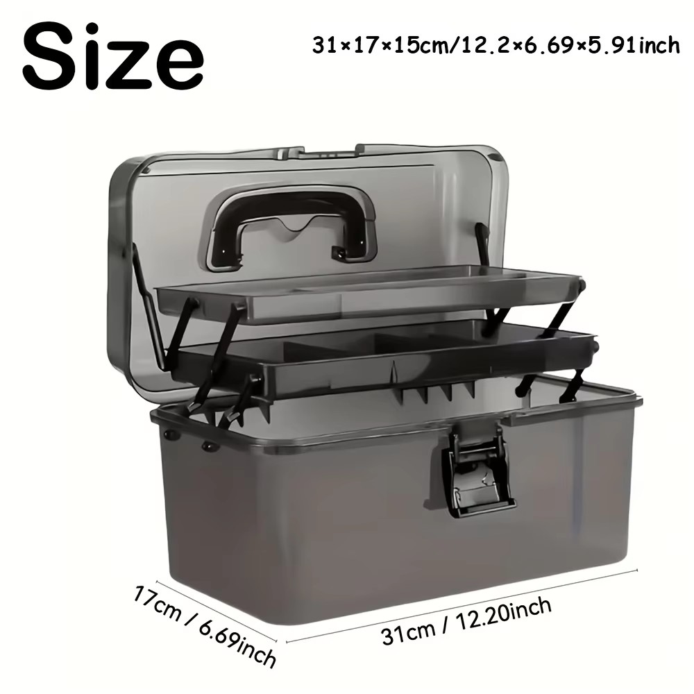 Durable PE Fishing Gear Box |  - Fishing Kayak Crate reseña y precio