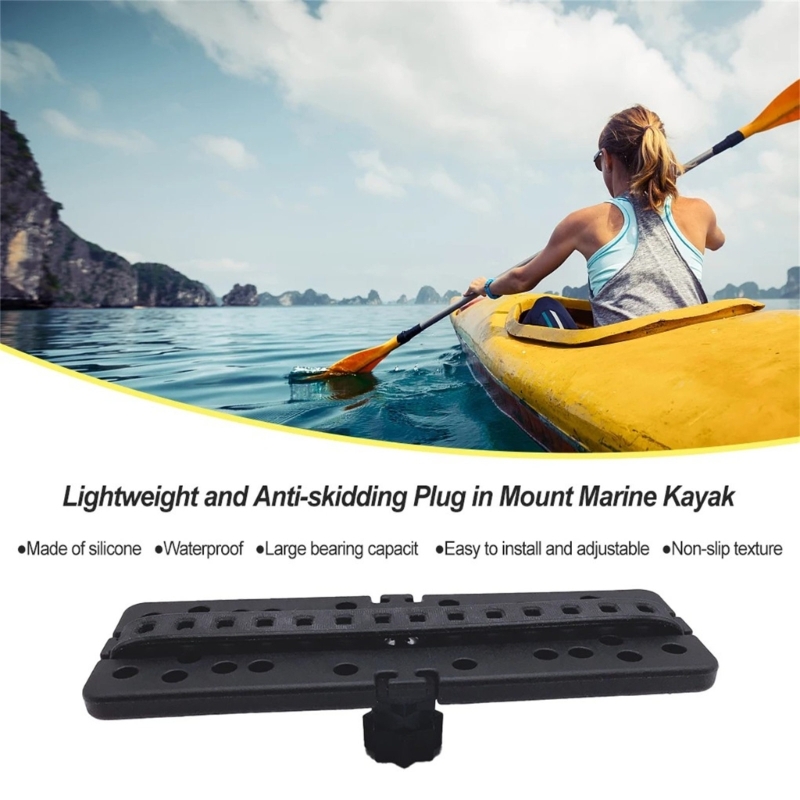 Corrosion Resistant Kayak Moun - Fishing Kayak Fish Finder Mount reseña y precio