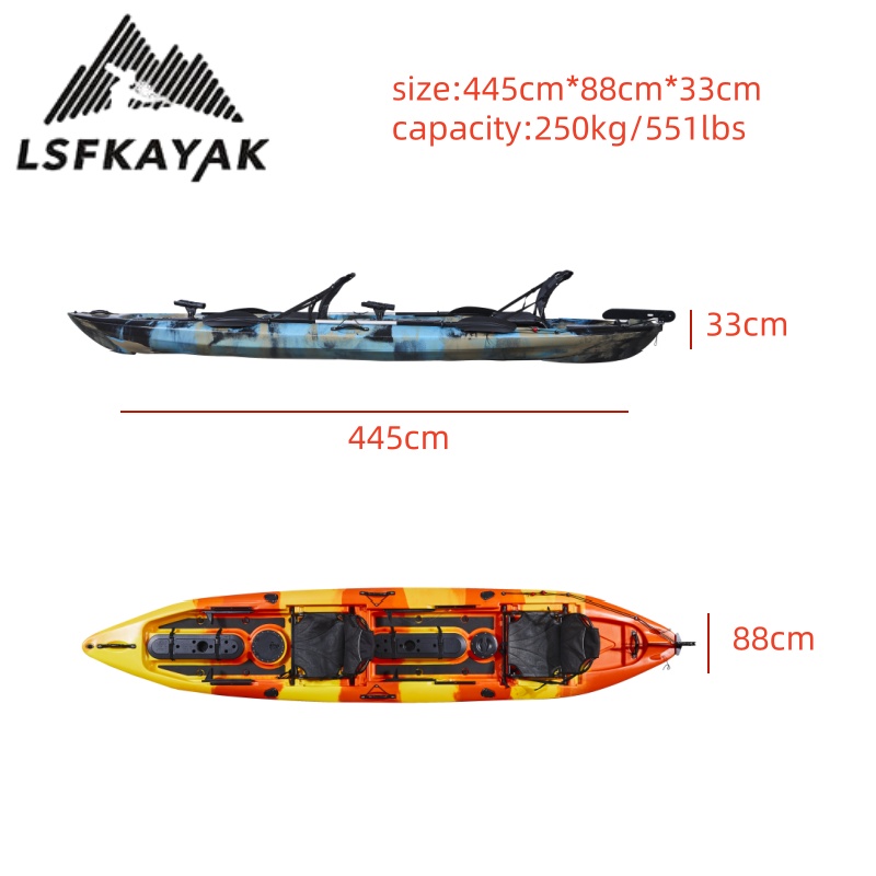 2025 Factory Wholesale 2-Perso - Fishing Kayak Paddle reseña y precio