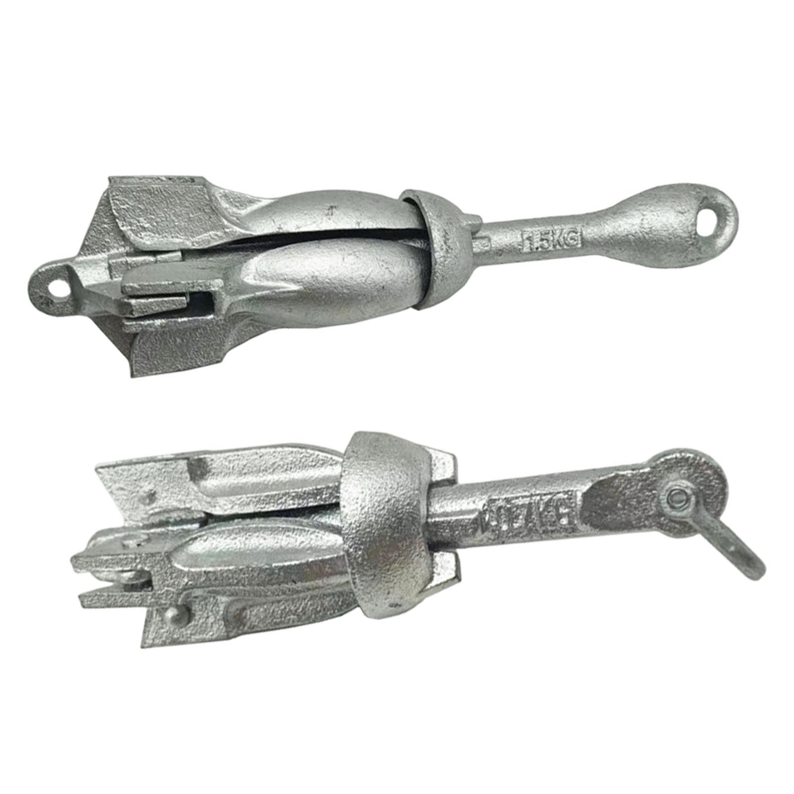 Compact Foldable Marine Anchor - Fishing Kayak Anchor reseña y precio