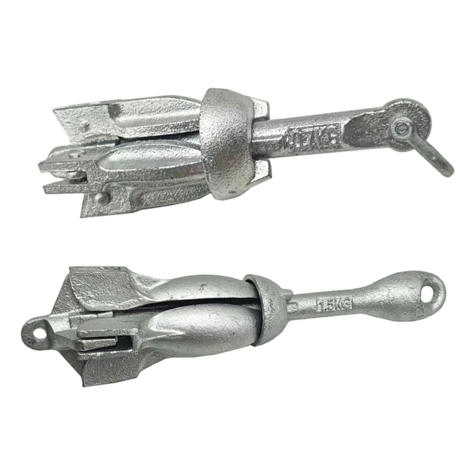 Compact Foldable Marine Anchor - Fishing Kayak Anchor reseña y precio