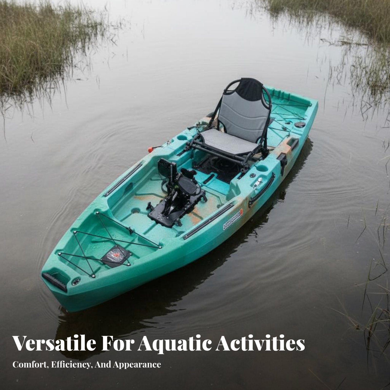Pedal Drive Fishing Boat Folda - Fishing Kayak Pedal Drive reseña y precio
