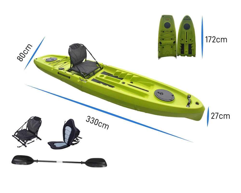 2025 NEW Modular Kayak 11ft Si - Fishing Kayak Sit On Top reseña y precio