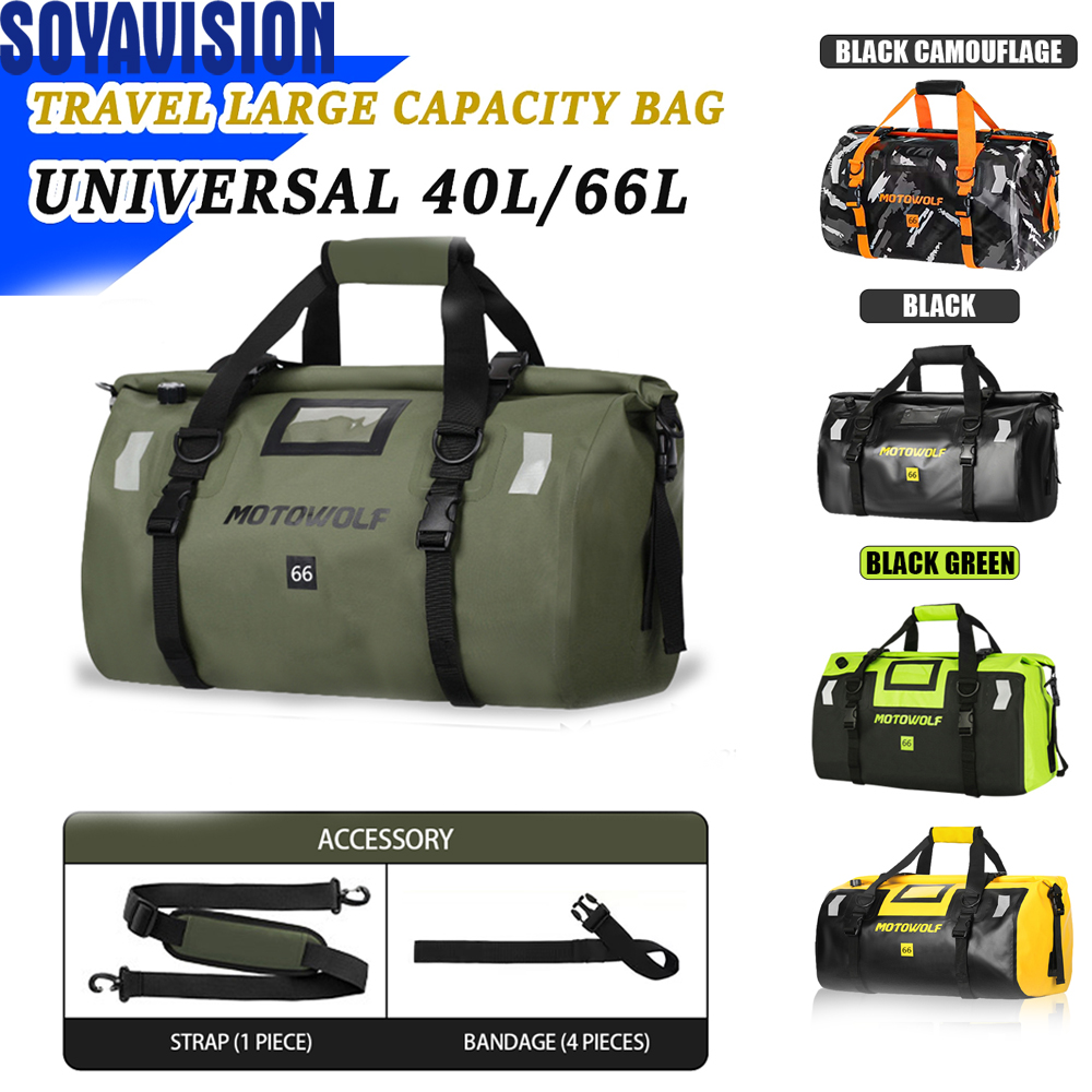 Waterproof Duffel Bag 40L/66L  - Fishing Kayak Storage Bag reseña y precio