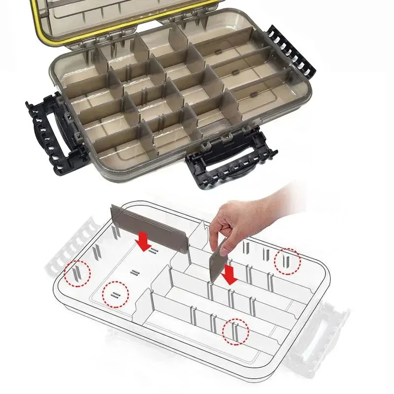 Large-Capacity Waterproof Fish - Fishing Kayak Crate reseña y precio