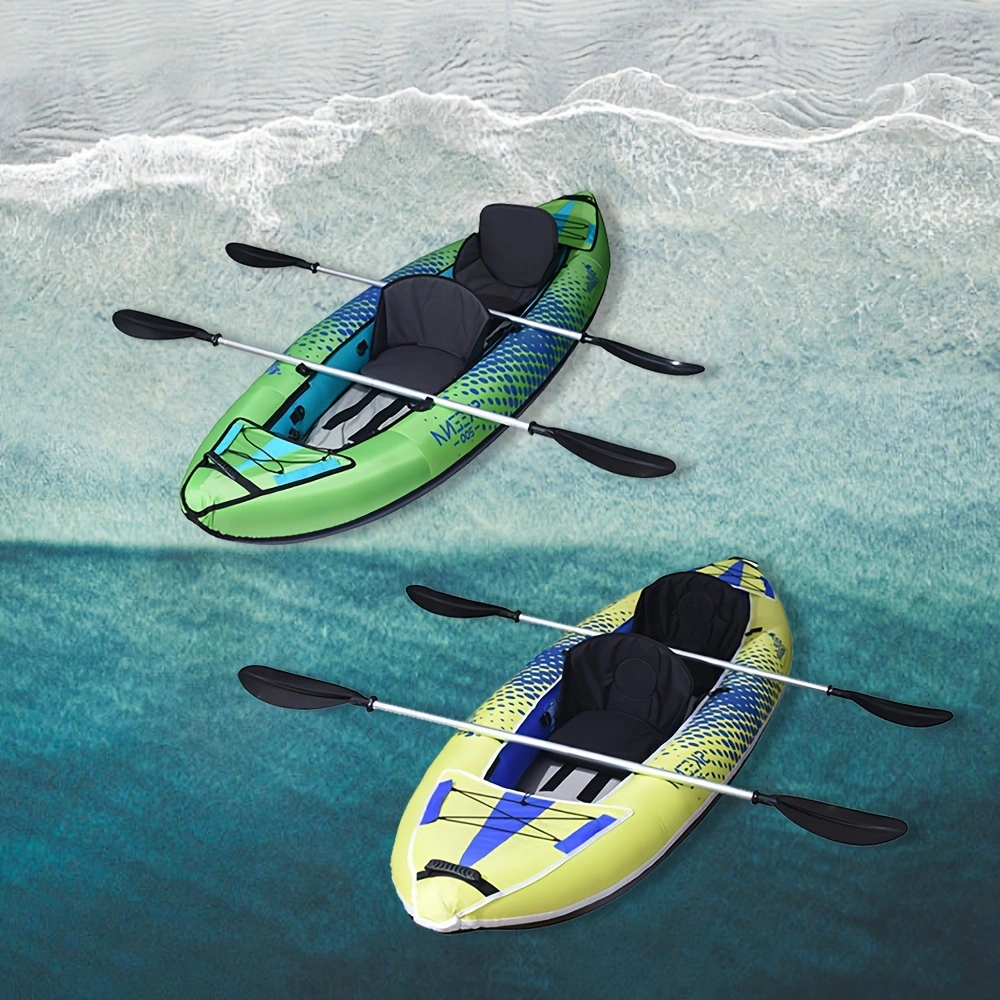 Adult Inflatable Fishing Canoe - Fishing Kayak Paddle reseña y precio