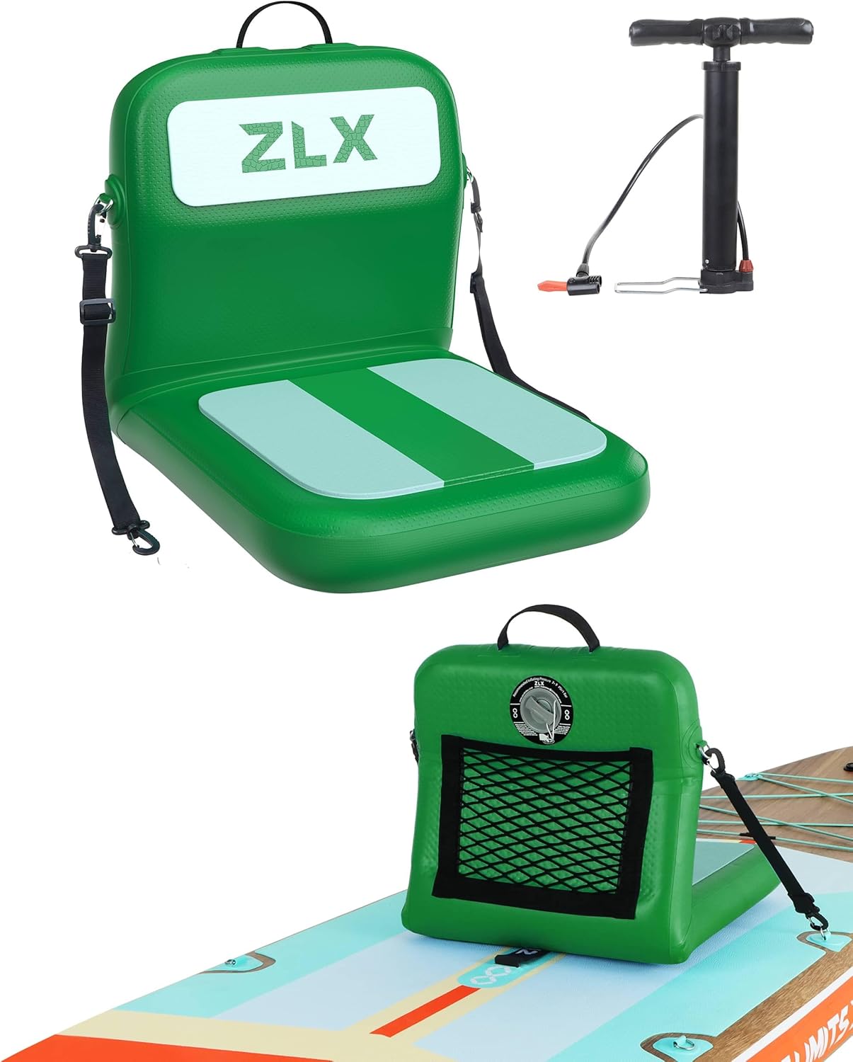 Portable Inflatable Kayak Seat - Fishing Kayak Seat reseña y precio