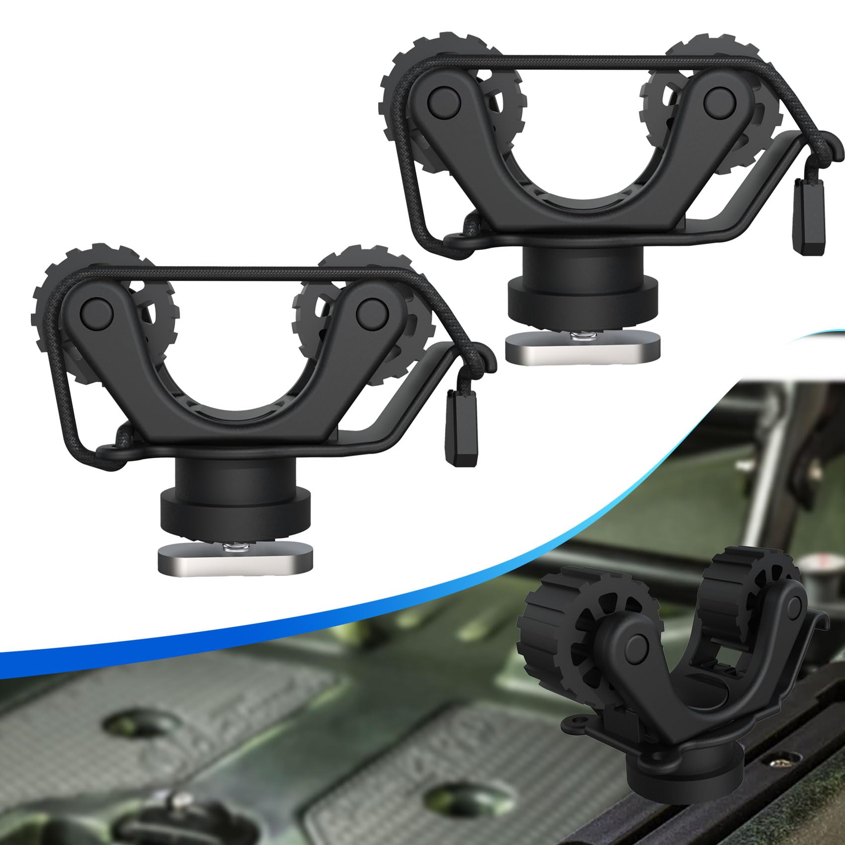 Kayak Rail Paddle Holder Kayak - Fishing Kayak Storage Bag reseña y precio