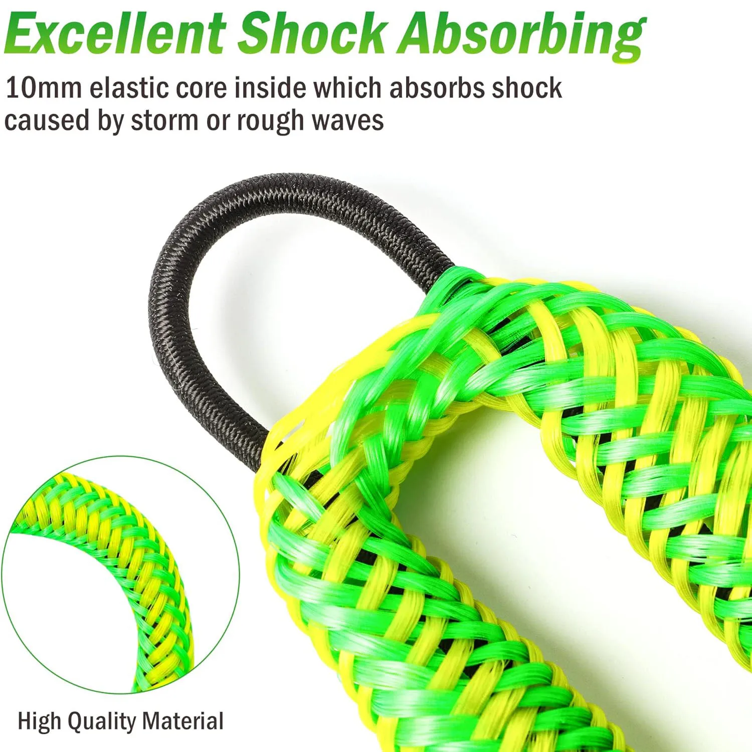 Boat Bungee Dock Lines Cords D - Fishing Kayak Anchor reseña y precio