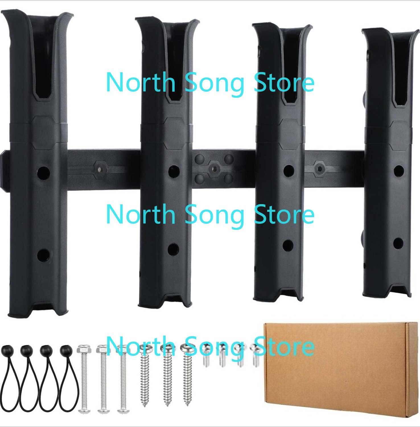 Adjustable Fishing Rod Holders - Fishing Kayak Crate reseña y precio