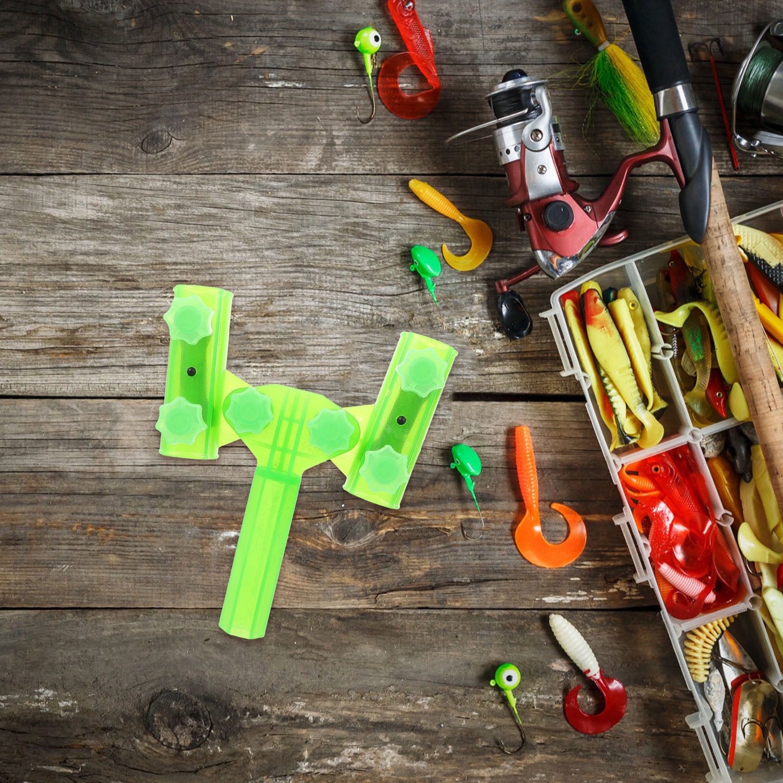 Fishing Rod Holder with Glow i - Fishing Kayak Rod Holder reseña y precio