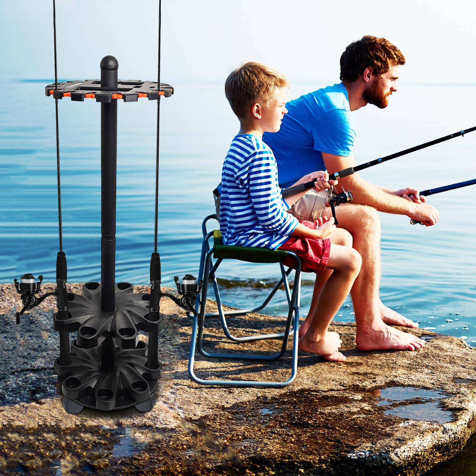 Fishing Rod Racks Angling Pole - Fishing Kayak Rod Holder reseña y precio