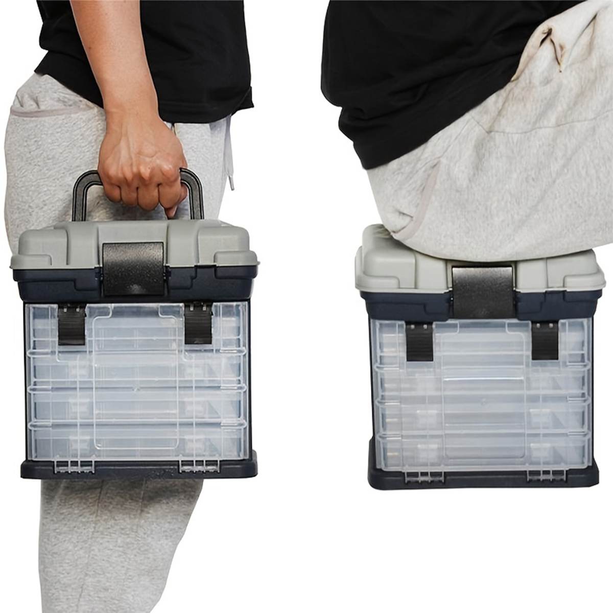 Multifunction Fashing Tackle B - Fishing Kayak Crate reseña y precio