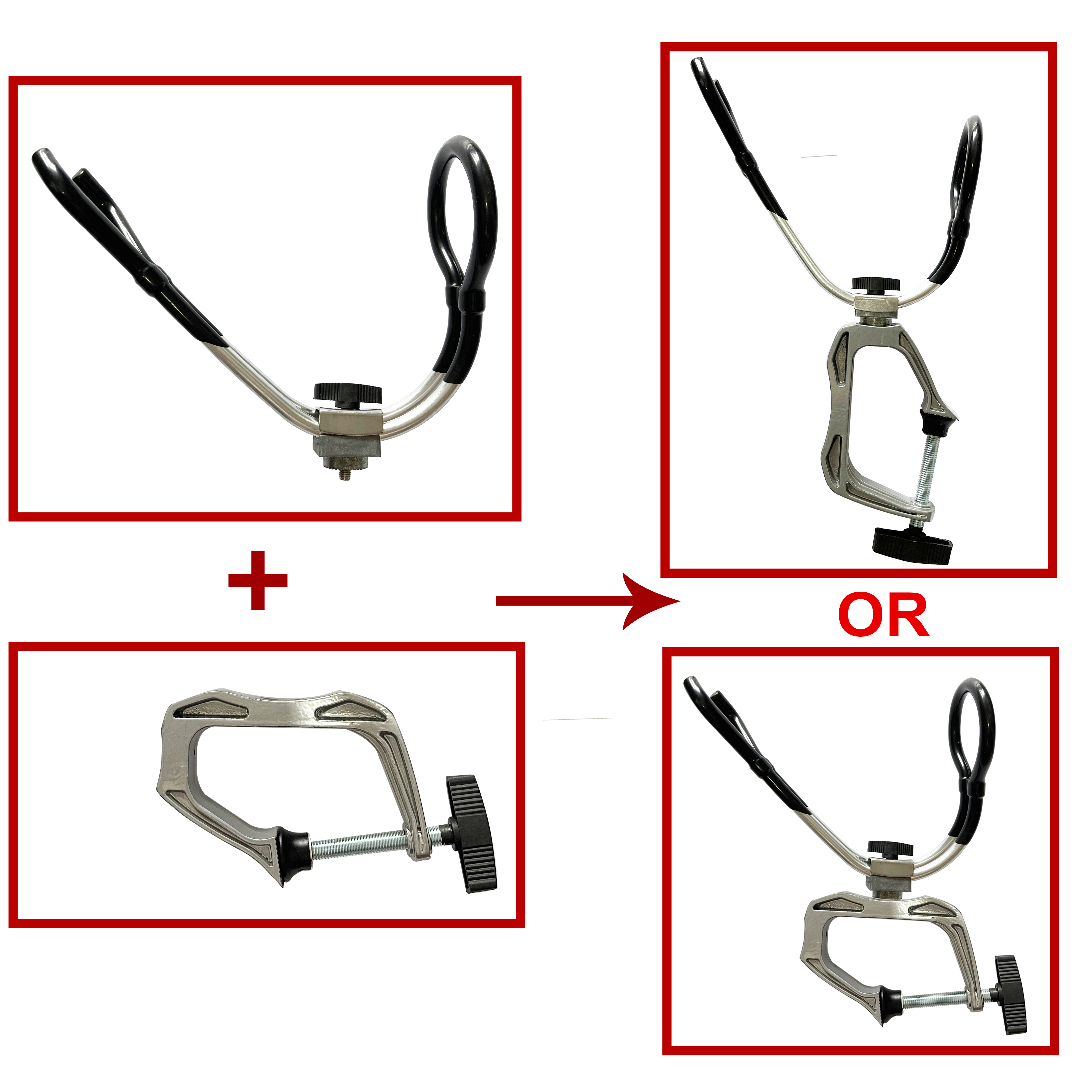 HiUmi High Duty Stainless Stee - Fishing Kayak Rod Holder reseña y precio