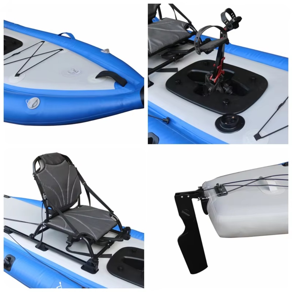 12ft Single Sit-On-Top Inflata - Fishing Kayak Sit On Top reseña y precio