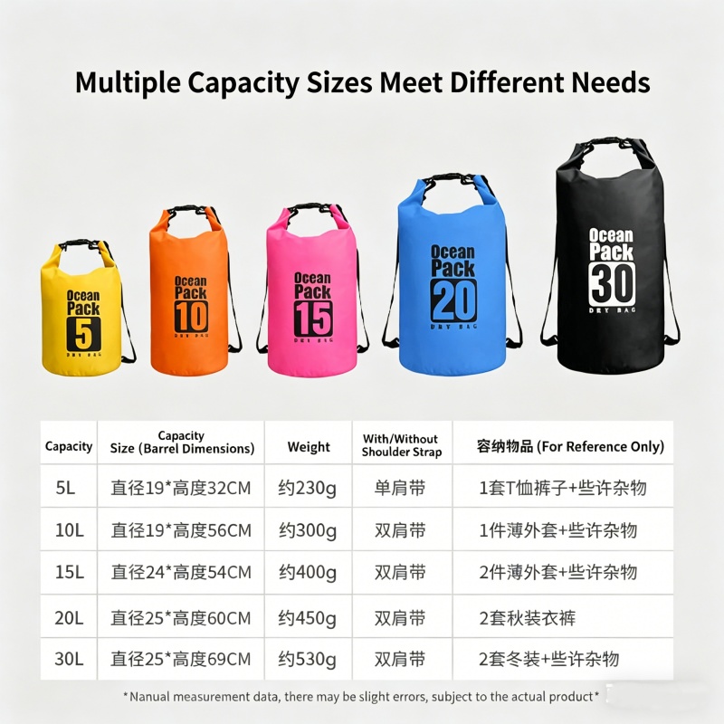 Swimming Waterproof Dry Bag 5L - Fishing Kayak Storage Bag reseña y precio