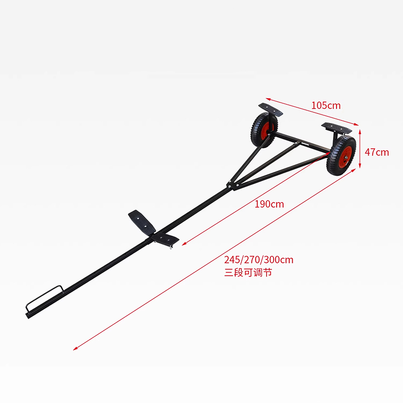 Marine Trailer Carbon Steel Ka - Fishing Kayak Cart reseña y precio