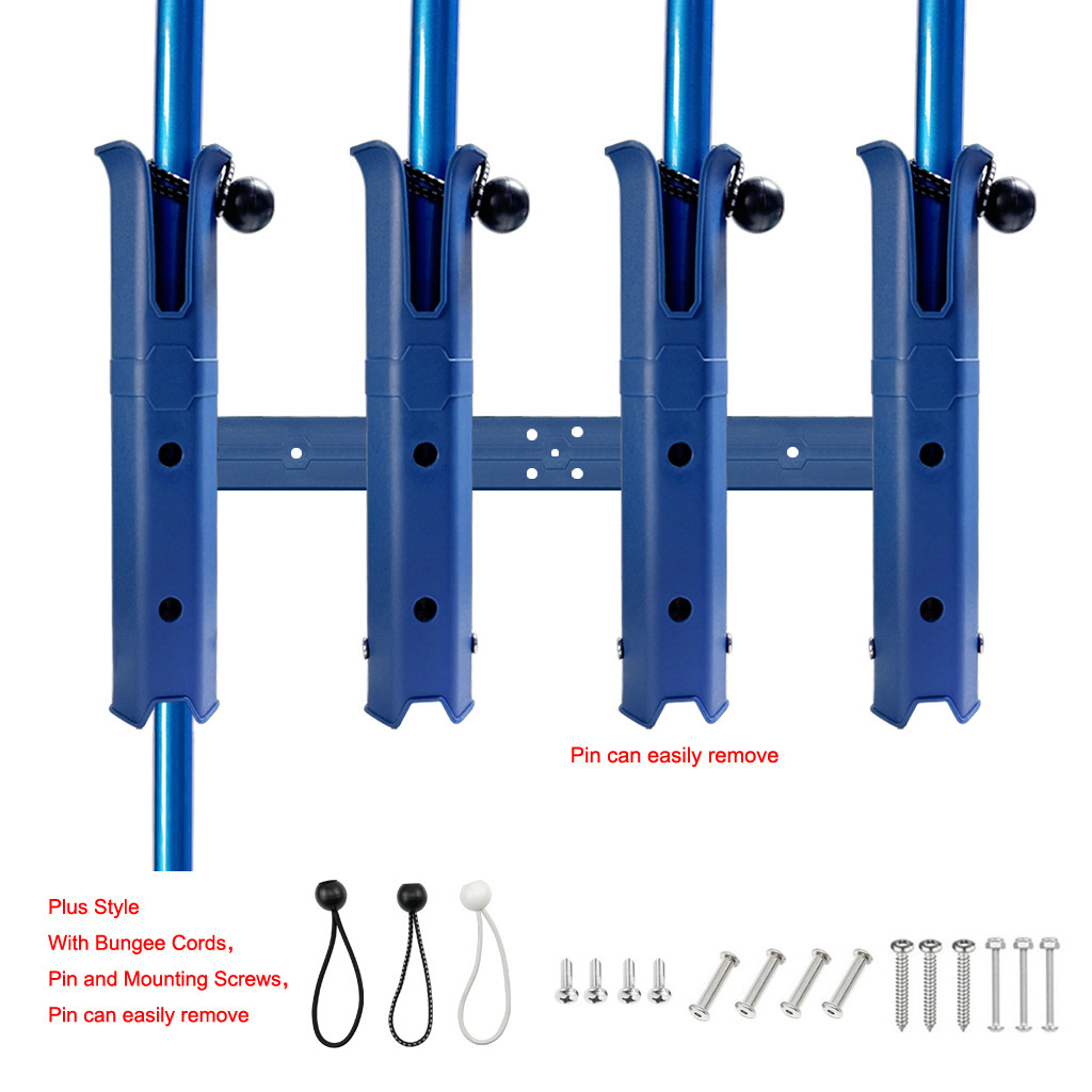 Adjustable Four Pole Plastic F - Fishing Kayak Rod Holder reseña y precio