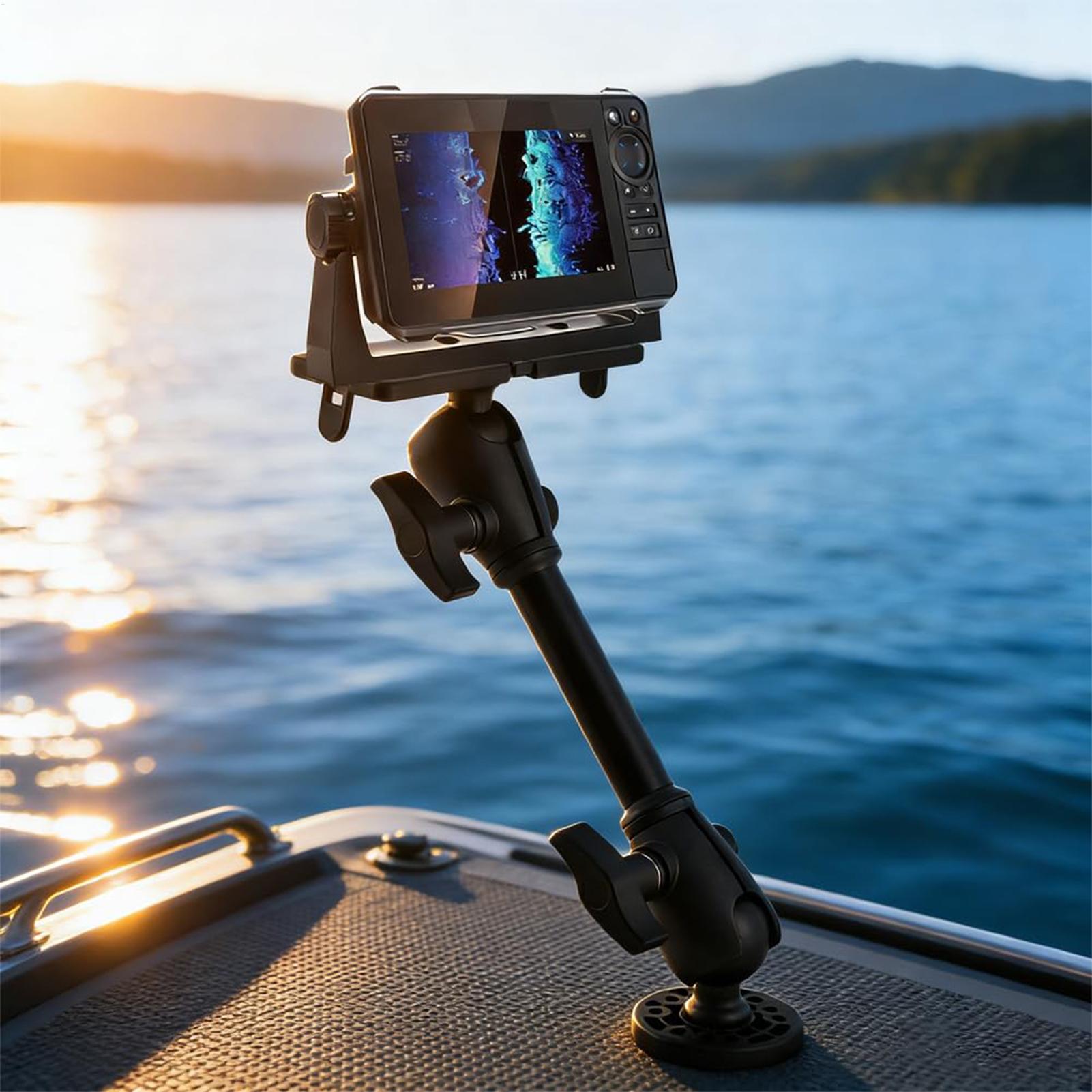 Fish Finder Mount 360 Degree R - Fishing Kayak Fish Finder Mount reseña y precio