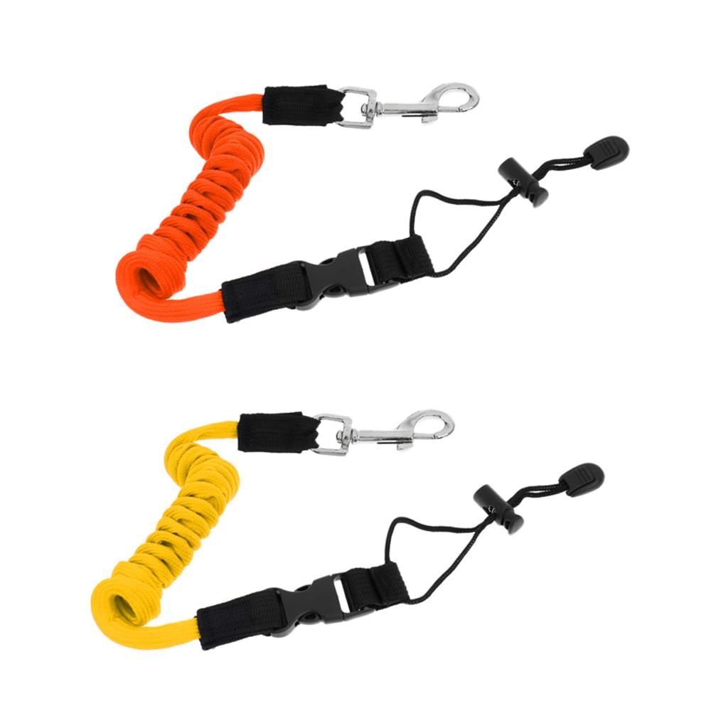 Kayak Paddle Leash TPU Coiled  - Fishing Kayak Paddle Leash reseña y precio