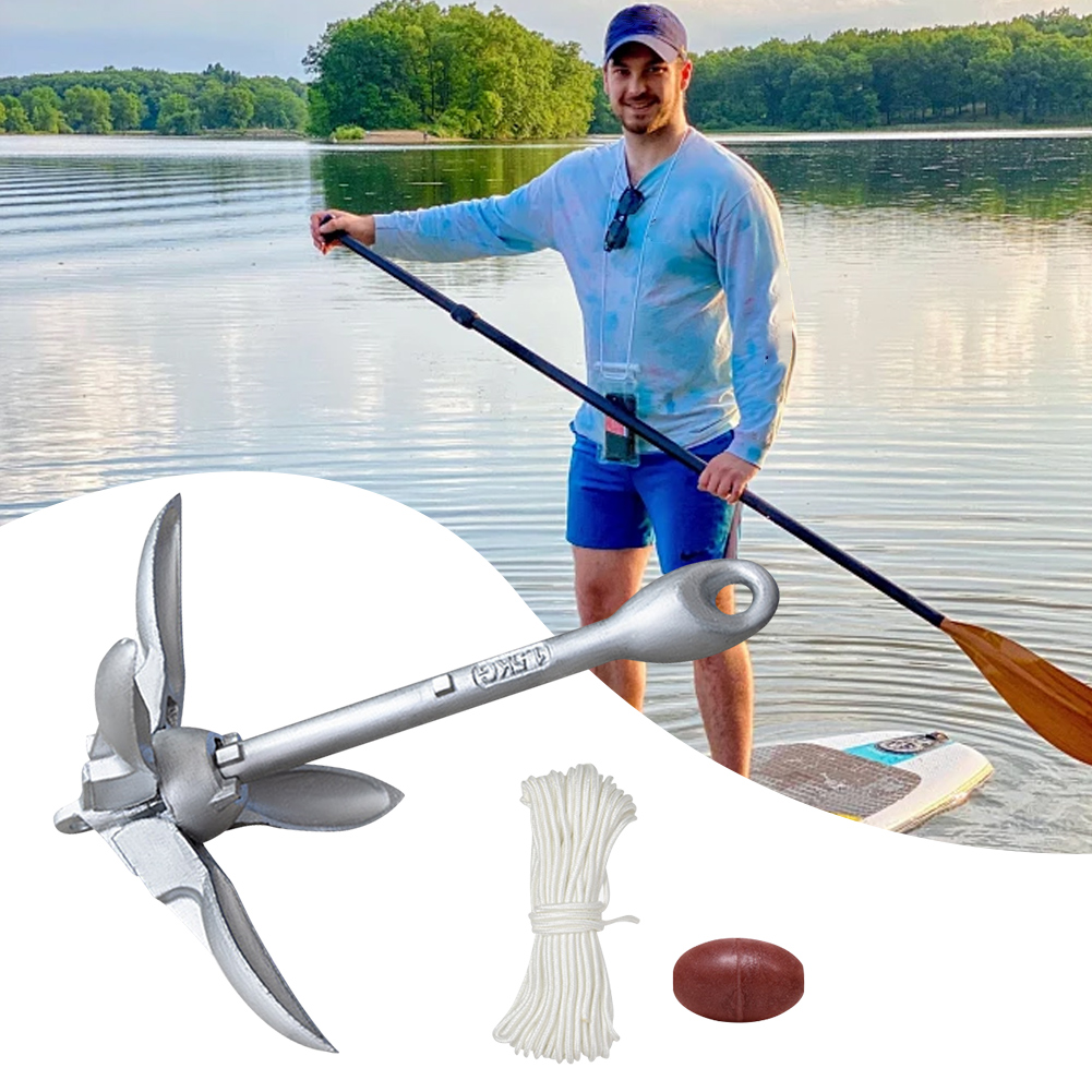 0.7/1.5KG Grapnel Anchor Folda - Fishing Kayak Anchor reseña y precio