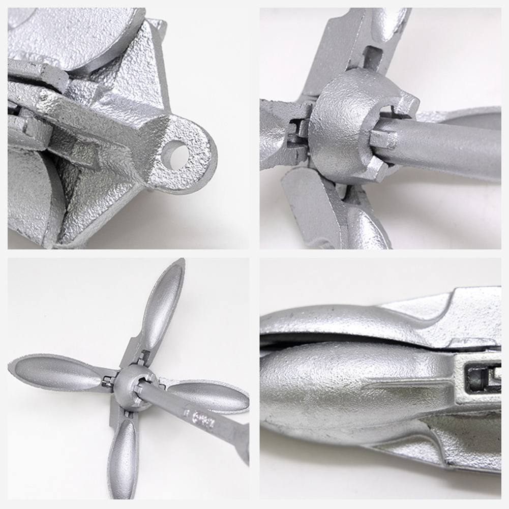 0.7KG 1.5KG Grapnel Anchor wit - Fishing Kayak Anchor reseña y precio
