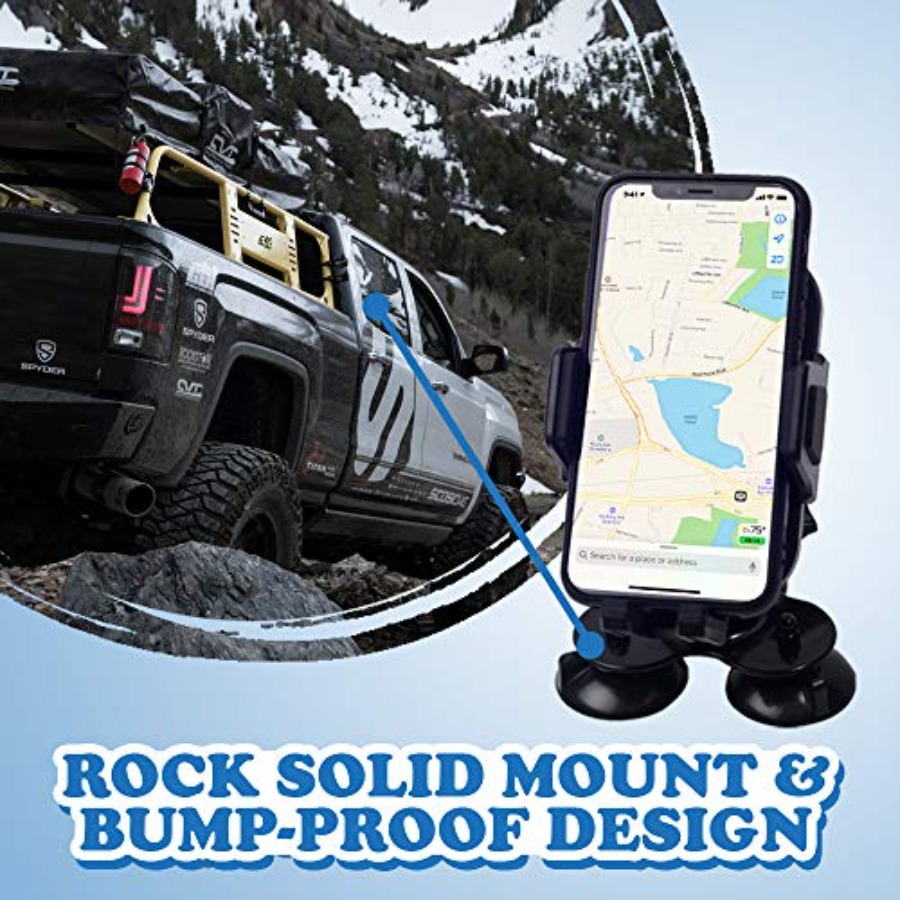 Strong Suction Phone Mount Bas - Fishing Kayak Fish Finder Mount reseña y precio