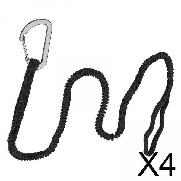 Boat Paddle Tether Elastic Lea - Fishing Kayak Paddle Leash reseña y precio