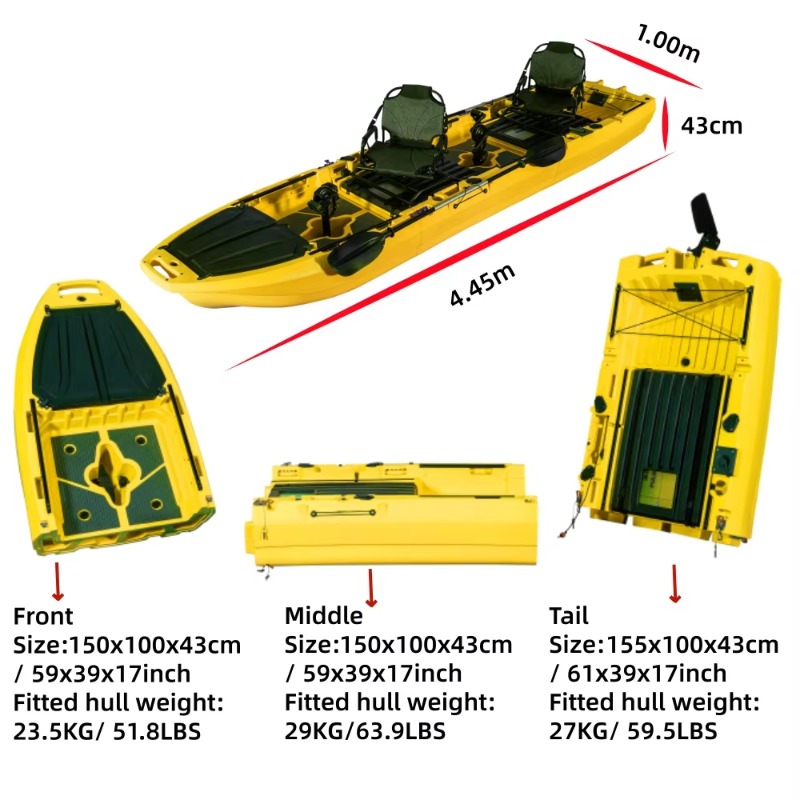 Airo Popular Modular 10ft/14ft - Fishing Kayak Sit On Top reseña y precio