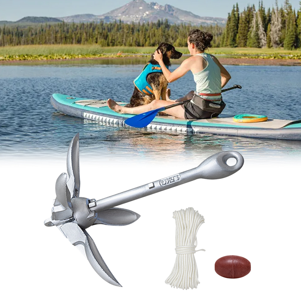0.7/1.5KG Grapnel Anchor Folda - Fishing Kayak Anchor reseña y precio